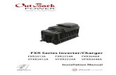 FXR Series Inverter/Charger€¦ · equipped with the OutBack Turbo Fan assembly, using external air to remove heat from the chassis. (Vented models are not equipped with the Turbo
