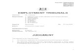 EMPLOYMENT TRIBUNALS€¦ · In a letter dated 1 August 2017 from Thompsons to the Employment Tribunal they referred to a report of Dr Rouse. At the fourth page of that letter Thompsons