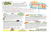More on the back - Cranbrookdocs.cranbrook.ca/Summer School Newsletter-Flyers 2018.pdf · 2018-06-28 · Kids • Swim Kids 6-10 Ages 5-12 years. Cost: $56.40 Monday to Friday for