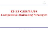 E5-E5 CSSS/PA/PS Competitive Marketing Strategiestraining.bsnl.co.in/DIGITAL_LIBRARY_SOURCE... · MARKETING STRATEGY Marketing strategy is a method of focusing an organization's energies