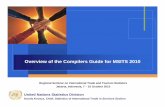 Overview of the Compilers Guide for MSITS 2010 · with international negotiations on trade in services; The General Agreement on Trade in Services (GATS): is the most well-known and