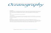 The Oceanography Society | The Oceanography …...ABSTRACT. We describe total standing stock and spatial biomass distribution of the key macrofaunal species, as well as the main taxonomic