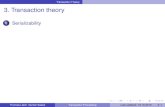 Transaction Theory 3. Transaction theoryProcessing/_/tp4.pdfThomas Leich, Gunter Saake Transaction Processing Last updated: 18.10.2019 3–1 Transaction Theory 3. Transaction theory