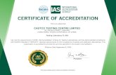 CASTCO TESTING CENTRE LIMITEDContact Name Lee Shu Hang Stephen Contact Phone +852 2597 8333 Accredited to ISO/IEC 17025:20 05 Effective Date July 23, 2020 . Environmental EN-ASNZS4020-METAL-MS