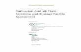 Burlington Amtrak Train Servicing and Storage Facility Assessment · 2019-06-24 · Burlington Amtrak Train Servicing and Storage Facility Assessment 2 Introduction 1.1 Project Background