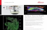 A Clear View in Depth TCS SP8... · 2019-06-19 · SPECIFICATIONS OF LEICA HC FLUOTAR L 25X/1.00 IMM (N E=1.457) MOTCORR VISIR Magnification 25x Numerical Aperture 1.0 in n e=1.457