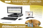 INVENTORY CONTROL COMPLETE SYSTEMS BASIC System …cdn.posguys.com/download/Inventory_basic.pdf · * POS-X Xi3000 Barcode Scanner * Surge Protector & Cables * Mini Keyboard * Mouse