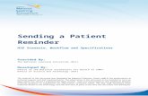 Sending a Patient Reminder · Web viewEach document in the HIE scenarios series describes an everyday situation where patient care is improved through information exchange between