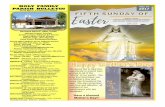 HOLY FAMILY PARISH BULLETIN - Holy Family Catholic Church ... · contributions, are the ways that Catholic Christians support their church.–from the book Catholicism for Dummies