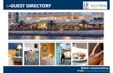 e-GUEST DIRECTORY · Website : -hotel.gr E-mail: reception@lucy-hotel.gr GUEST DIRECTORY Καλώς Ήλθατε ! Το ξενοδοχείο Lucy σας υποδέχεται στους