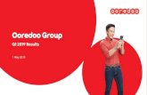 Ooredoo Group · 8 Group Results Total customers Overview Results review Operations review Additional information Total Customers (000) 117,936 149,057 150,500 112,142 Q1-16 Q1-17