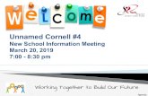 Unnamed Cornell #4 - YRDSB New... · 2019-05-06 · Our School Day 568 Riverlands Avenue, Markham, Ontario L6B 0Y1 SLA. high expectations for ALL safe, welcoming and inclusive learning