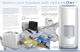 Wherever you go INOGEN ONE G2 – Whenever you …...you or those around you. And, it’s easy to operate too, just a couple of buttons. Embrace the simplicity of the INOGEN ONE G2