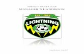 PORTAGE SOCCER CLUB MANAGER’S HANDBOOK · 2017-06-15 · Management (Kids Safe) cards. Although only three adults from a team may have, team cards, all coaches and managers must