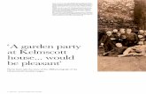 ‘A garden party at Kelmscott house would - Martin Stott – Writer, photographer … · 2017-03-08 · photographer Fredrick Hollyer. Hollyer knew the Morris and Burne-Jones families