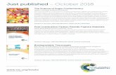 Just published – October 2018€¦ · The Science of Sugar Confectionery William P Edwards Bardfield Consultants Since the first edition of The Science of Sugar Confectionery (2000),