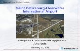 Saint Petersburg-Clearwater International Airport · Saint Petersburg-Clearwater Project Overview 4Airspace Analysis 4Limitations and challenges presented by existing approaches,departures