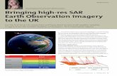 Bringing high-res SAR Earth Observation imagery to the UK · receive and process high-resolution Synthetic Aperture Radar (SAR) data from the Italian COSMO-SkyMed (Constellation of