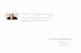 The Leadership Conversations · The Leadership Conversations By Cathy Card Sterling, Vice President January 2019 1617 JFK Boulevard Suite 1700 Philadelphia, PA 19103 215.625.9955