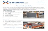 Finned Tube Coils آ  Finned Tube Coils We can supply Finned Tube oils for either new installations or