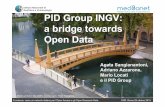 PID Group INGV: a bridge towards Open Data PID …...E-science: verso un network italiano per l'Open Access e gli Open Research Data CNR, Roma 25 ottobre 2013 PID Group INGV: a bridge