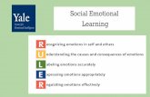 Social Emotional Learning · 2016-12-06 · how you made them feel.” -Maya Angelou . ANCHORS of Emotional Intelligence 1.Charter ... In that space lies our freedom and power to