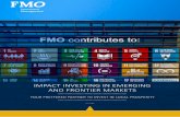 IMPACT INVESTING IN EMERGING AND FRONTIER MARKETSuuid:... · Since 1970, FMO has invested in the private sector in over 85 emerging and frontier markets. It has fully integrated environmental,