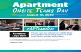 Onsite teams Day · #APTeamsDay Apartment Onsite teams Day August 12, 2020 Join us Wednesday, August 12 as we celebrate our vital, onsite property teams throughout the country for