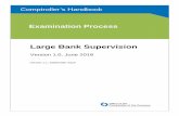 are ank person - Office of the Comptroller of the Currency · Comptroller’s Handbook 1 Large Bank Supervision. Introduction . Background . The Office of the Comptroller of the Currency’s