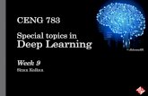 Special topics in Deep Learning - KOVANkovan.ceng.metu.edu.tr/~sinan/DL/week_9.pdf · • A layer is actually a volume having a certain width x height and depth (or channel) • A