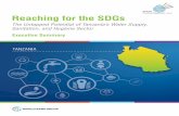 Reaching for the SDGs - indiaenvironmentportal for the SDGs.pdf · Reaching for the SDGs: The Untapped Potential of Tanzania’s Water Supply, Sanitation, and Hygiene Sector 1 Executive