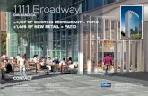 1111 Broadway - LoopNet · to the Marriott Hotel and Convention Center, and offices for We Work, Clorox, Wells Fargo, ASK and many others. Limitless potential! 1111 Broadway is undergoing