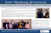 Ronald E. McNair Program - Volume 19 TRUMAN STATE … · 2019-08-16 · THE MCNAIR SCHOLAR Volume 19 TRUMAN STATE UNIVERSITY Fall 2018—Summer 2019 Eight McNair Scholars celebrated