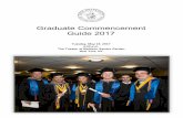 Graduate Commencement Guide 2017 - Pace University · 2017-02-22 · New York, NY 10038-1598 Phone: (212) 346-1956 Fax: (212) 346-1383 ... My very best wishes to you during your final