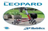 The LEOPARD · 2019-02-04 · Max. User Weight 150kgs 150kgs Recommended User Height 150cm - 200cm 135cm - 170cm Wheels 200mm x 35mm 200mm x 35mm Max. Bag Load 5kgs 5kgs Frame Colour