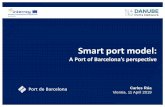 A Port of Barcelona’s · A Port of Barcelona’sperspective Carles Rúa Vienna, 11 April 2019. DIGITAL SMART INNOVATION Innovation ecosystem Port 4.0 IoT Blockchain A.I. Sensoring