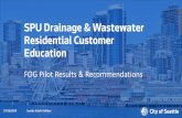 SPU Drainage & Wastewater Residential Customer Education...Jul 18, 2019  · “Hot spot” areas of Seattle Mailed informational postcard* English 201 Multicultural Multilingual Citywide