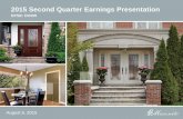 2015 Second Quarter Earnings Presentation...4 Company / Industry Update Q2 Business Overview Adjusted EBITDA increased 34% in Q2 2015 vs. Q2 2014 Q2 Overview Highest Adjusted EBITDA*
