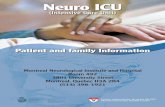 Neuro ICUinfoneuro.com/images/stories/Documents/final icu booklwt... · 2014-04-18 · ICU Neuro Cover-Final_no-text.indd 1 2/18/2011 10:11:37 AM Patient and family Information Neuro