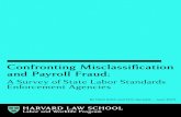 Confronting Misclassification and Payroll Fraud · 2019-06-26 · Misclassification and payroll fraud harm workers, depriving them of rights and protections to which they are legally