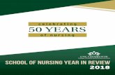 celebrating 50 YEARS · 2019-06-21 · PASS RATES AND FACULTY ACCOMPLISHMENTS PASS RATES 100% AGACNP 100% FNP 100% Nurse Anesthesia GRADUATE PROGRAMS 95% NCLEX UNDERGRADUATE PROGRAMS