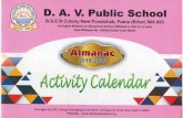 Welcome to DAV Public Schooldavbsebpatna.org/File/4568/Activity Calender.pdf · D. A. V. Public School B.S.E.B Colony New Punaichak, Patna (Bihar) 800 023 An English Medium Co-Educational