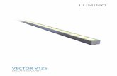 VECTOR V12S - Lighting Products for Lighting Designers · Overview Vector V12S Optimum performance in a 12.0 by 12.0mm (0.5in) profile with a single strip PCB using high CRI ColorCORE®