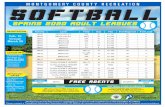 SOFTBALL - Montgomery County, Maryland€¦ · SOFTBALL Activity Level Field Day Fee # of Regional # of Local 78529 MEN’S C/D & D OM W $1,190 20 0 78530 MEN’S C/D & D RRD W $1,190