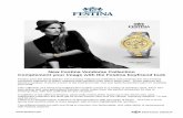 New Festina Vendome Collection Complement your image with ...€¦ · tone yellow and rose gold plated finishes, which make them the perfect accessory for day or evening wear, with