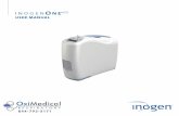 Inogen One @ OxiMedical · 2016-01-13 · CAUTION The Inogen One® G2 battery acts as a secondary power supply in the event of a planned or unexpected loss of the AC or DC external