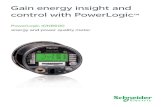 Gain energy insight and control with PowerLogic ION 8600 Gain Energy... · PowerLogic ION8600 meter is the most advanced socket-based energy and power quality meter. Used to monitor
