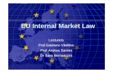 EU Internal Market Law - University Carlo Cattaneomy.liuc.it/MatSup/2012/L82444/Lecture No 3_GV.pdf · Settled case-law (ex. case C-451/03 Servizi Ausiliari Dottori Commercialisti)