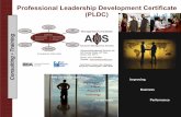 Professional Leadership Development Certificate …...Leadership United States Professional Leadership Development Certificate (PLDC) Consulting • Training Improving Business Performance