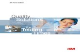 Quality Solutions - Bennett Scientific Food Safety Range.pdf · How can support 3M food quality? Aiding Food Quality and Safety World-Wide 3M offers a complete range of food quality